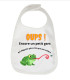 bavoir bébé motif grenouille