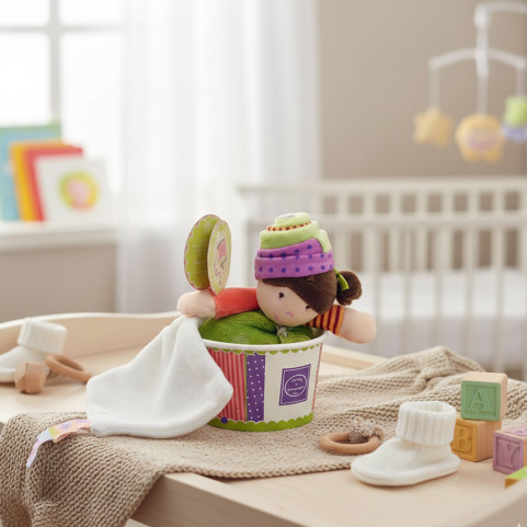 Mon Doudou Douceur Personnalisé – Compagnon de Rêves