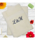 Drap de Bain Vanille – Coton Haut de Gamme – Broderie Personnalisée