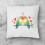 Coussin tendance birds in love