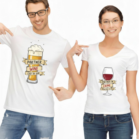 duo tee shirt serveurs