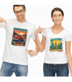 Duo de Tee-shirts Couple "USA" - Destination New York