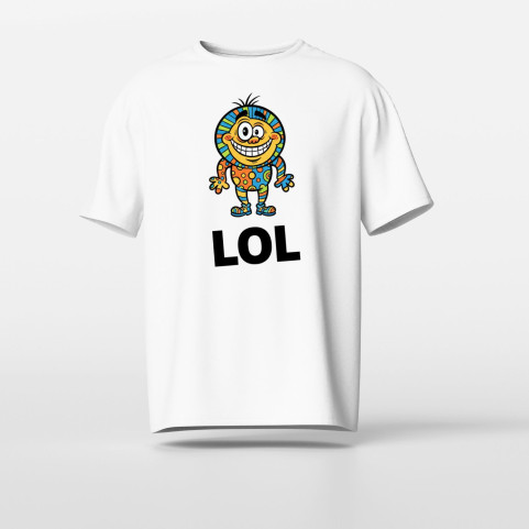 Tee shirt rigolo lol