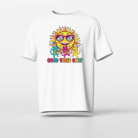 Tee-shirt Homme Graphisme Coloré - Personnalisable Prénom