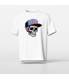 tee shirt tete de mort fashion
