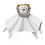Doudou Mouchoir Lion Personnalisé – Collection Savane Douce