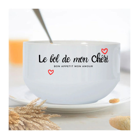 bol de mon chéri personnalisable