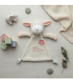 Doudou Plat Mouton Personnalisé au Prénom