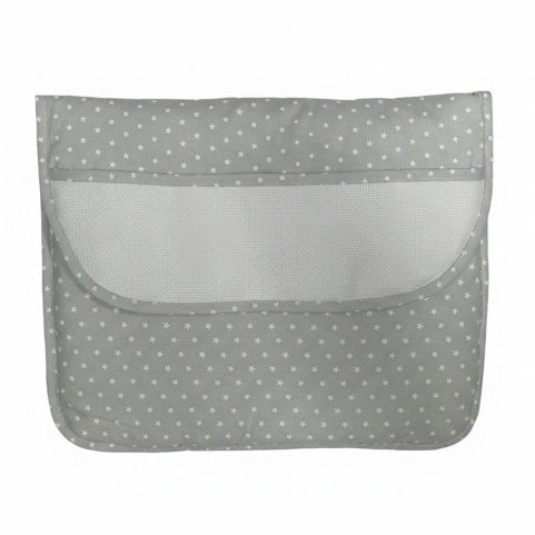pochette grise bebe personnalisée