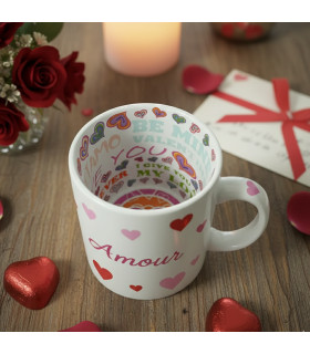 mug original personnalisé valentin