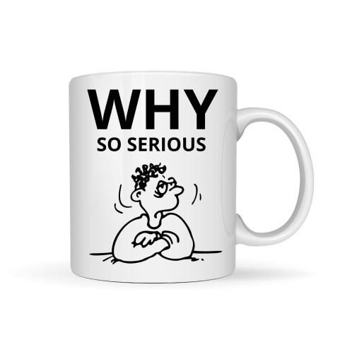 mug why so serious personnalisable