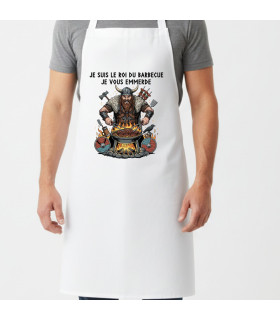 tablier viking le roi du barbecue