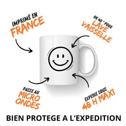 Mug Mamie d'Exception : "Les Mamans Formidables font toujours des Mamies d'Exception"