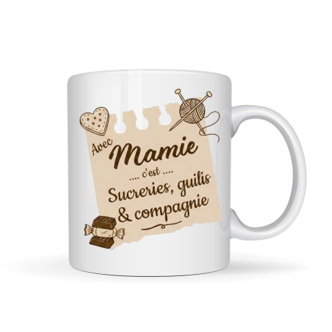 mug mamie sucreries