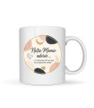 Mug Mamie Personnalisable : On t'aime plus fort que les croissants
