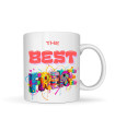 Mug Personnalisé "The Best Frère" – Style Graffiti Coloré