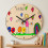 Horloge Personnalisée "Dessin d'Enfant" Style Pop Art