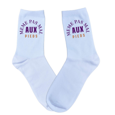 chaussettes meme pas mal aux pieds