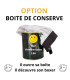 option boite de conserve avec son boxer