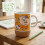 Le Mug avec Base en Liège Personnalisé avec le Dessin de votre Enfant