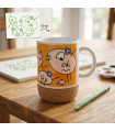 Le Mug avec Base en Liège Personnalisé avec le Dessin de votre Enfant