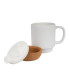 Le Mug avec Base en Liège Personnalisé avec le Dessin de votre Enfant