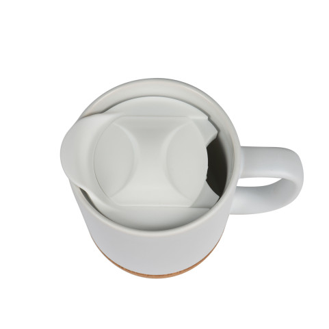Le Mug avec Base en Liège Personnalisé avec le Dessin de votre Enfant