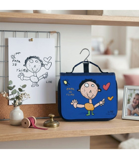 trousse de toilettes imprimée avec dessin enfant