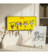 porte clé mural personnalisé avec un dessin enfant