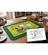 tapis de jeu de cartes personnalisé avec dessin enfant