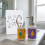 Kit Distributeur Savon &amp; Porte-Brosse à Dents - Dessins Enfants Céramique