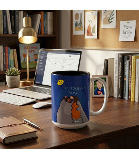 maxi mug personnalisé avec dessin enfant sublimé