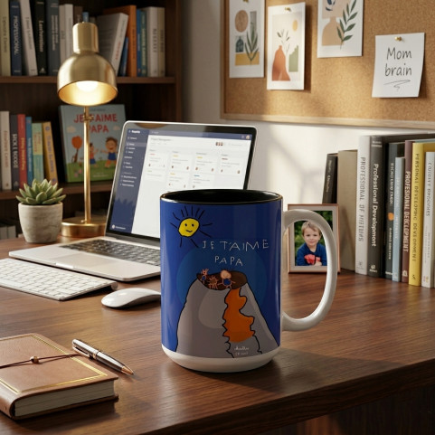 maxi mug personnalisé avec dessin enfant sublimé