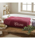 drap de bain dentelle personnalisé et brodé