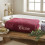 Drap de Bain avec Dentelle Brodé Prénom – Couleur Prune