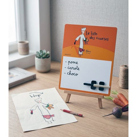 tableau memo personnalisé dessin enfant
