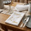 Serviette de Table Personnalisée Broderie Scorpion