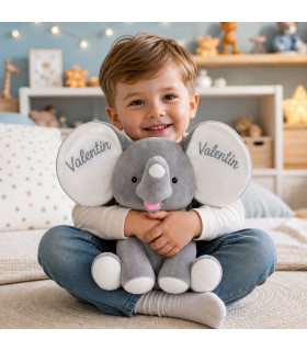 peluche elephant personnalisée