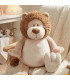 lion en peluche brodé prénom enfant