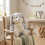 Peluche Lapin Géant Brodé Prénom – Cachette Secrète et Range Pyjama