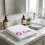 Serviette/Drap de Bain 500g Brodé - Signe Capricorne &amp; Personnalisation