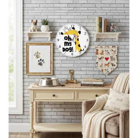horloge fun chien