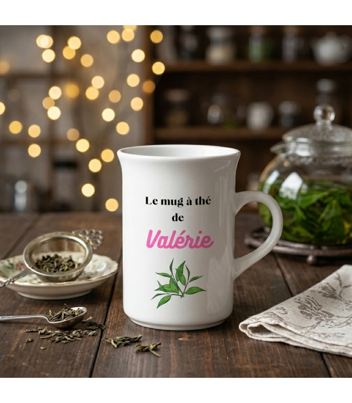Mug Thé Personnalisé - Tasse en Céramique avec Photo et Design