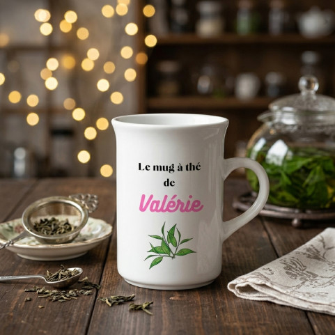 mug à thé personnalisé avec photo