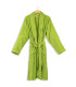 Peignoir Adulte Personnalisé en Coton 420g - Vert Pistache (Broderie Cœur ou Dos)