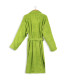 Peignoir Adulte Personnalisé en Coton 420g - Vert Pistache (Broderie Cœur ou Dos)