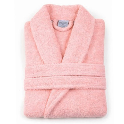 peignoir rose personnalisé prénom