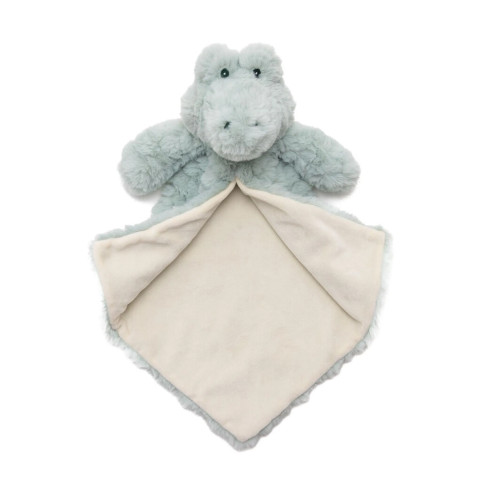 doudou crocodile brodé