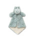 Doudou Crocodile Bleu Vert Personnalisé avec Prénom – Modèle brodé