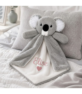 doudou koala brodé